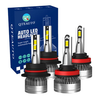 Set of 4 9007/HB5 H8/H9/H11 LED Bulb Super Bright High Beam Low Beam Fog Light 140W, Voltage 12V, Color Temperature 6000K, Lifespan 30,000 hours, IP68, -15c~105c For 2009-2012 Suzuki Equator