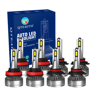 8 9005/HB3/H10 H8/H9/H11 LED Bulb Daytime Running High Beam Low Beam Fog Light 140W, Voltage 12V, Color Temperature 6000K, Lifespan 30,000 hours, IP68, -15c~105c For 2010-2015 Lexus IS350