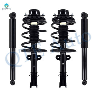 Set of 4 Front Quick Complete Strut-Coil Spring-Rear Shock For 2000 Chrysler Grand Voyager Monotube Performance Upgrade