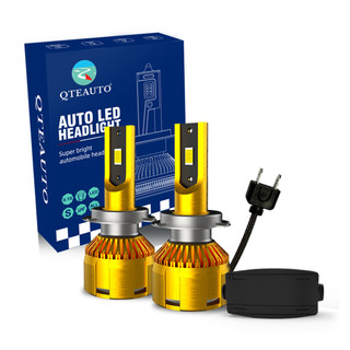 2P H7 LED Bulb Super Bright Cornering Light 52W, Voltage 12V, Color Temperature 6000K, Lifespan 30,000 hours, Waterproof rate IP68, Operating Temperature -15c~105c For 2013-2016 Audi Allroad