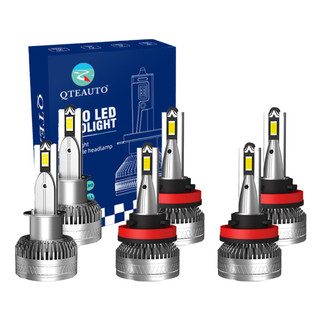 Set of 6 H1 H8/H9/H11 LED Bulb High Beam Low Beam Fog Light 140W, Voltage 12V, Color Temperature 6000K, Lifespan 30,000 hours, IP68, Operating Temperature -15c~105c For 2012-2014 Ford Focus