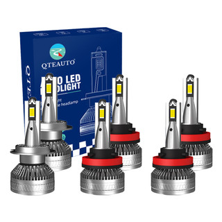 Set of 6 H7 H8/H9/H11 LED Bulb High Beam Low Beam Fog Light 140W, Voltage 12V, Color Temperature 6000K, Lifespan 30,000 hours, Waterproof rate IP68 -15c~105c For 2006-2010 Volvo C70