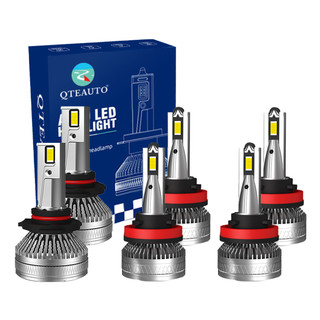 Set of 6 9005/HB3/H10 H8/H9/H11 LED Bulb High Beam Low Beam Fog Light 140W, 12V, Color Temperature 6000K, Lifespan 30,000 hours, IP68 -15c~105c For 2016 2017 Chevrolet Equinox