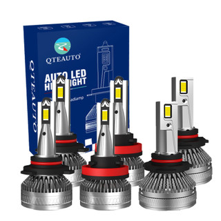 Set of 6 9005/HB3/H10 9006/HB4 H8/H9/H11 LED Bulb Super Bright High Beam Low Beam Fog Light 140W, Voltage 12V, Color Temperature 6000K, Lifespan 30,000 hours, IP68, -15c~105c