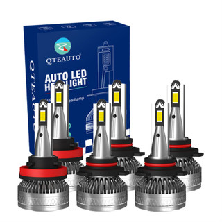 Set of 6 9005/HB3/H10 H8/H9/H11 LED Bulb Super Bright Daytime Running High Beam Fog Light 140W, 12V, Color Temperature 6000K, Lifespan 30,000 hours, Waterproof rate IP68, -15c~105c