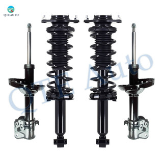 Set of 4 Front Strut-Rear Quick Complete Strut-Coil Spring For 2011-2013 Subaru Forester