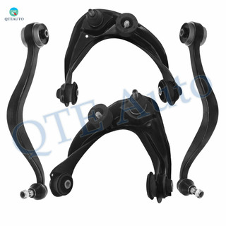 Set of 4 Front Lower Rearward-Upper Control Arm Ball Joint For 2007-2012 Lincoln MKZ