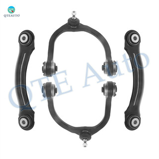 Set of 4 Front Upper Control Arm Ball Joint-Rear Upper Forward Control Arm For 2005-2019 Chrysler 300