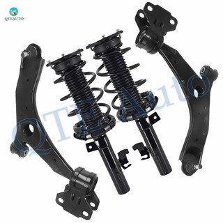 Set of 4 Front Lower Control Arm Ball Joint-Quick Complete Strut-Coil Spring Assembly For 2010-2013 Mazda 3 Set of 4 Front Lower Control Arm Ball Joint-Quick Complete Strut-Coil Spring Assembly For 2010-2013 Mazda 3