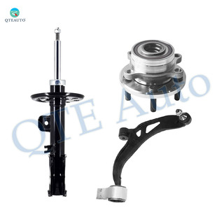 Set of 3 Front Right Lower Control Arm Ball Joint-Wheel Hub Bearing Assembly-Suspension Strut Assembly For 2011 2012 Ford Explorer