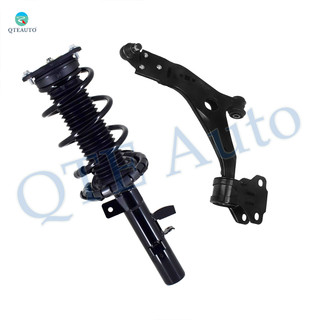 Front Left Lower Control Arm Ball Joint-Quick Complete Strut-Coil Spring Assembly For 2013 Ford Focus ST