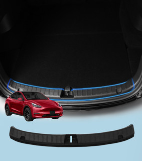 Rear Trunk Door Sill Strip Plate To 2020-2025 Tesla Y