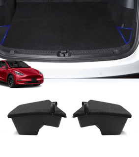 Set of 4 Refresh Edition Trunk Side Bucket To 2023-2025 Tesla 3 with cover