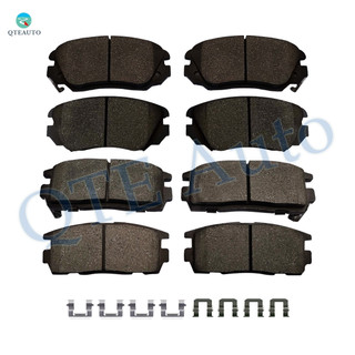 Front Rear Brake Pads for 2010-2017 Chevrolet Equinox, 2010-2017 GMC Terrain, Set of 8 Ceramic Brakes Pads