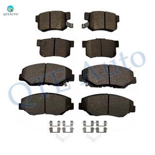 Front Rear Brake Pads for 2003-2007 Honda Accord, 2012-2015 Honda Civic, 2013-2015 Acura ILX, Set of 8 Ceramic Brakes Pads