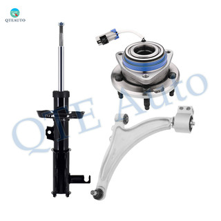 Set of 3 Front Left Lower Control Arm Ball Joint-Wheel Hub Bearing Assembly-Suspension Strut Assembly For 2010 Buick Allure Set of 3 Front Left Lower Control Arm Ball Joint-Wheel Hub Bearing Assembly-Suspension Strut Assembly For 2010 Buick Allure