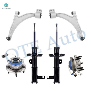 Set of 6 Front Lower Control Arm Ball Joint-Wheel Hub Bearing Assembly-Suspension Strut Assembly For 2010 Buick Allure Set of 6 Front Lower Control Arm Ball Joint-Wheel Hub Bearing Assembly-Suspension Strut Assembly For 2010 Buick Allure