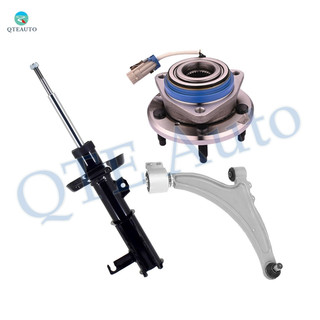 Set of 3 Front Left Lower Control Arm Ball Joint-Wheel Hub Bearing Assembly-Suspension Strut Assembly For 2010 Buick Allure AWD Set of 3 Front Left Lower Control Arm Ball Joint-Wheel Hub Bearing Assembly-Suspension Strut Assembly For 2010 Buick Allure AWD