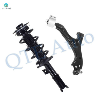Front Right Lower Control Arm Ball Joint-Quick Complete Strut-Coil Spring Assembly For 2007-2009 Chevrolet Equinox