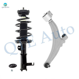 Front Right Lower Control Arm Ball Joint-Quick Complete Strut-Coil Spring Assembly For 2013-2015 Chevrolet Malibu