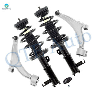 Set of 4 Front Lower Control Arm Ball Joint-Quick Complete Strut-Coil Spring Assembly For 2013-2015 Chevrolet Malibu Set of 4 Front Lower Control Arm Ball Joint-Quick Complete Strut-Coil Spring Assembly For 2013-2015 Chevrolet Malibu