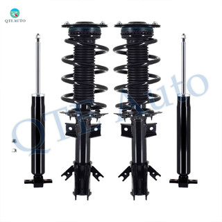 Set 4 Front Quick Complete Strut-Coil Spring-Rear Shock For 2015-2021 Ford Edge