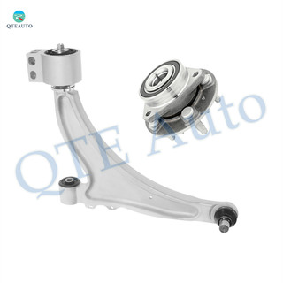 Front Left Lower Control Arm Ball Joint-Wheel Hub Bearing Assembly For 2013-2015 Chevrolet Malibu
