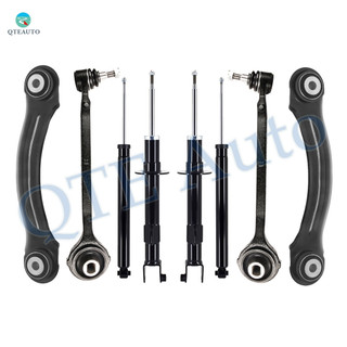 Set of 8 Front Lower Forward Control Arm Ball Joint-Suspension Strut Assembly-Rear Upper Forward Control Arm-Shock Absorber For 2007-2010 Dodge Charger RWD