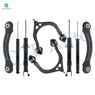 Set of 8 Front Upper Control Arm Ball Joint-Suspension Strut Assembly-Rear Upper Forward Control Arm-Shock Absorber For 2005-2010 Chrysler 300