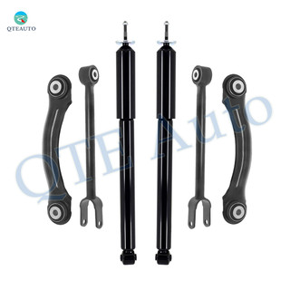 Set of 6 Rear Lower Forward-Upper Forward Control Arm-Shock Absorber For 2009 2010 Dodge Challenger SXT SE