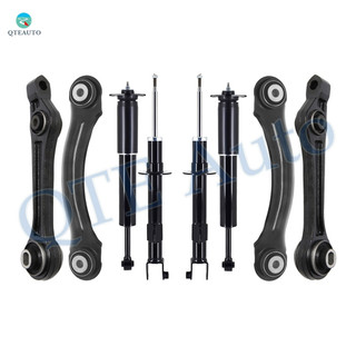 Set of 8 Front Lower Rearward Control Arm-Suspension Strut Assembly-Rear Upper Forward Control Arm-Shock Absorber For 2005-2010 Chrysler 300 RWD