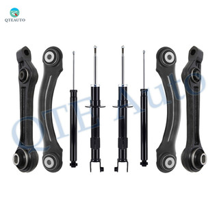 Set of 8 Front Lower Rearward Control Arm-Suspension Strut Assembly-Rear Upper Forward Control Arm-Shock Absorber For 2005-2010 Chrysler 300