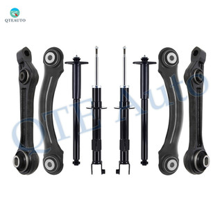 Set of 8 Front Lower Rearward Control Arm-Suspension Strut Assembly-Rear Upper Forward Control Arm-Complete Shock Absorber Kit For 2005-2010 Chrysler 300