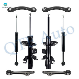 Set of 8 Front Lower Rearward Control Arm-Suspension Strut Assembly-Rear Upper Forward Control Arm-Shock Absorber For 2016 Chrysler 300