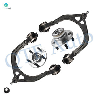 Set of 4 Front Upper Control Arm Ball Joint-Wheel Hub Bearing Assembly For 2008-2014 Dodge Challenger