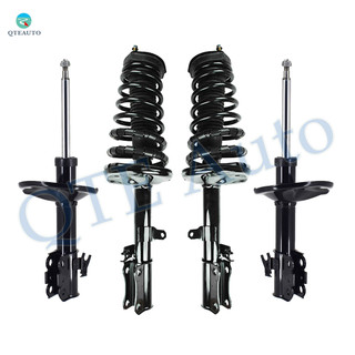 Set 4 Front Strut-Rear Quick Complete Strut-Coil Spring For 1995 1996 Toyota Camry L4 2.2L