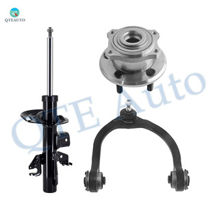 Set of 3 Front Left Upper Control Arm Ball Joint-Wheel Hub Bearing Assembly-Suspension Strut Assembly For 2016 Chrysler 300