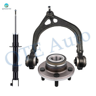 Set of 3 Front Right Upper Control Arm Ball Joint-Wheel Hub Bearing Assembly-Suspension Strut Assembly For 2005-2010 Chrysler 300 RWD