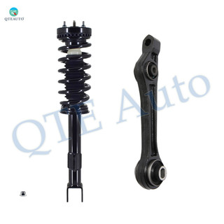 Front Lower Rearward Control Arm-Quick Complete Strut-Coil Spring Assembly Replacement For 2007-2010 Dodge Charger