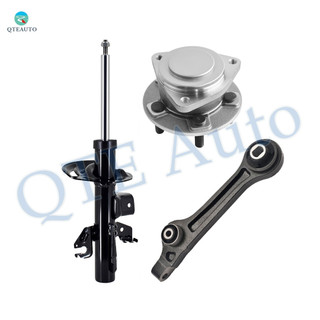 Set of 3 Front Right Lower Rearward Control Arm-Wheel Hub Bearing Assembly-Suspension Strut Assembly For 2016 Chrysler 300 Set of 3 Front Right Lower Rearward Control Arm-Wheel Hub Bearing Assembly-Suspension Strut Assembly For 2016 Chrysler 300
