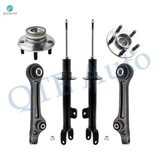 Set of 6 Front Lower Rearward Control Arm-Wheel Hub Bearing Assembly-Suspension Strut Assembly For 2011 2012 Chrysler 300
