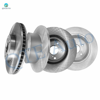 Set of 4 Front 295.9mm-Rear 281mm Brake Disc Rotors For 2013-2018 Lexus ES300H