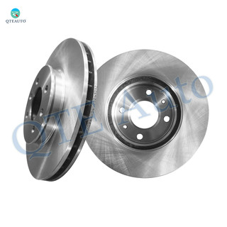 Front 255.8mm Brake Disc Rotors For 2012-2017 KIA RIO