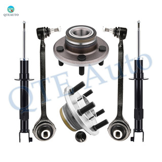 Set of 6 Front Lower Forward Control Arm Ball Joint-Wheel Hub Bearing Assembly-Suspension Strut Assembly For 2006-2010 Chrysler 300
