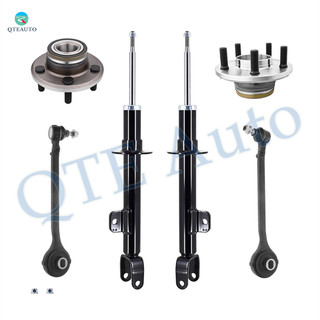 Set of 6 Front Lower Forward Control Arm Ball Joint-Wheel Hub Bearing Assembly-Suspension Strut Assembly For 2012 2013 Chrysler 300