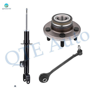 Set of 3 Front Right Lower Forward Control Arm Ball Joint-Wheel Hub Bearing Assembly-Suspension Strut Assembly For 2012 2013 Chrysler 300