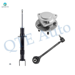 Set of 3 Front Right Lower Forward Control Arm Ball Joint-Wheel Hub Bearing Assembly-Suspension Strut Assembly For 2015-2023 Dodge Challenger