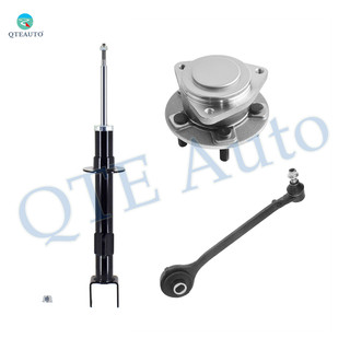 Set of 3 Front Right Lower Forward Control Arm Ball Joint-Wheel Hub Bearing Assembly-Suspension Strut Assembly For 2015-2023 Dodge Challenger