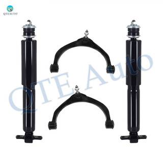 Set of 4 Front Upper Control Arm Ball Joint-Shock Absorber Replacement For 2009 2010 Dodge RAM 1500