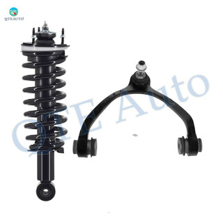 Front Left Upper Control Arm Ball Joint-Quick Complete Strut-Coil Spring Assembly Replacement For 2003-2011 Lincoln Town CAR